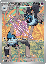 Swoobat Illustration Rare White Flare