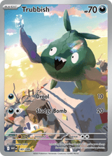 Trubbish Illustration Rare White Flare