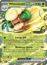 Whimsicott ex Double Rare White Flare