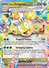 Alolan Exeggutor ex Double Rare Surging Sparks