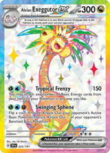 Alolan Exeggutor ex Ultra Rare Surging Sparks