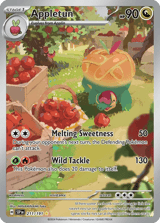 Appletun Illustration Rare Surging Sparks