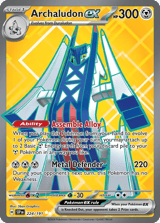 Archaludon ex Surging Sparks Pokemon card