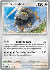 Bouffalant Common Surging Sparks