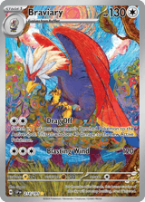 Braviary Illustration Rare Surging Sparks