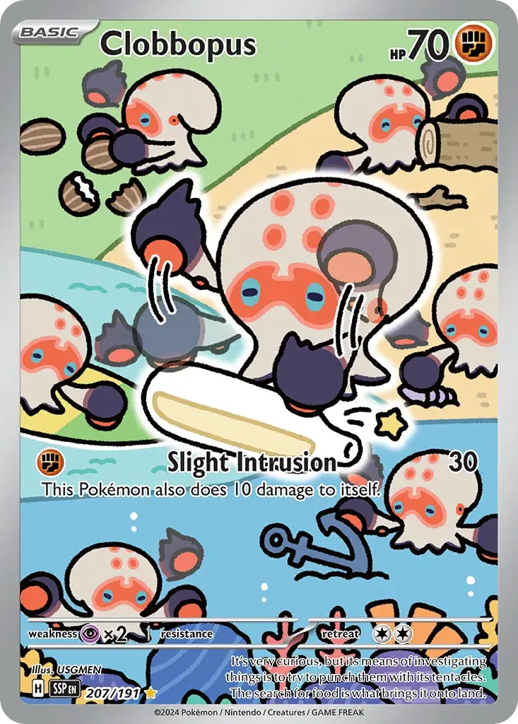 Clobbopus Surging Sparks Pokemon card