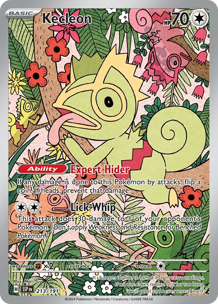 Kecleon Surging Sparks Pokemon card
