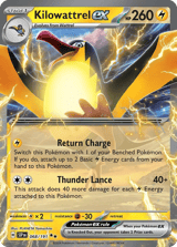 Kilowattrel ex Double Rare Surging Sparks