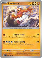 Landorus Rare Surging Sparks