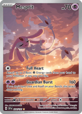 Mesprit Illustration Rare Surging Sparks