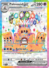 Palossand ex Ultra Rare Surging Sparks