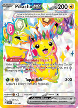 Pikachu ex Ultra Rare Surging Sparks