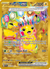Pikachu ex Hyper Rare Surging Sparks