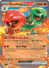 Scovillain ex Double Rare Surging Sparks