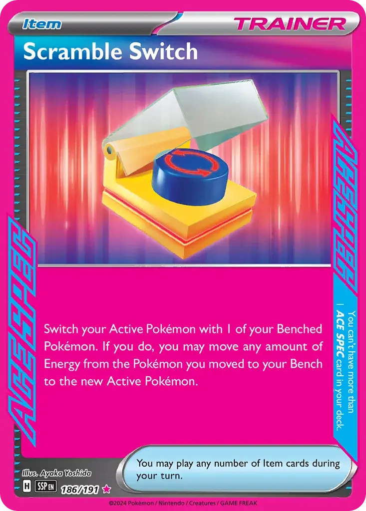 Scramble Switch Surging Sparks Pokemon card