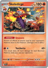 Skeledirge Rare Surging Sparks
