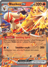 Blaziken ex Double Rare Journey Together