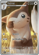 Furret Illustration Rare Journey Together