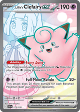 Lillie's Clefairy ex Ultra Rare Journey Together