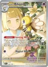 Lillie's Ribombee Illustration Rare Journey Together