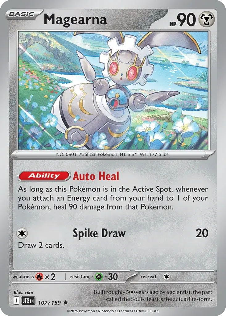 Magearna Journey Together Pokemon card