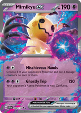 Mimikyu ex Double Rare Journey Together
