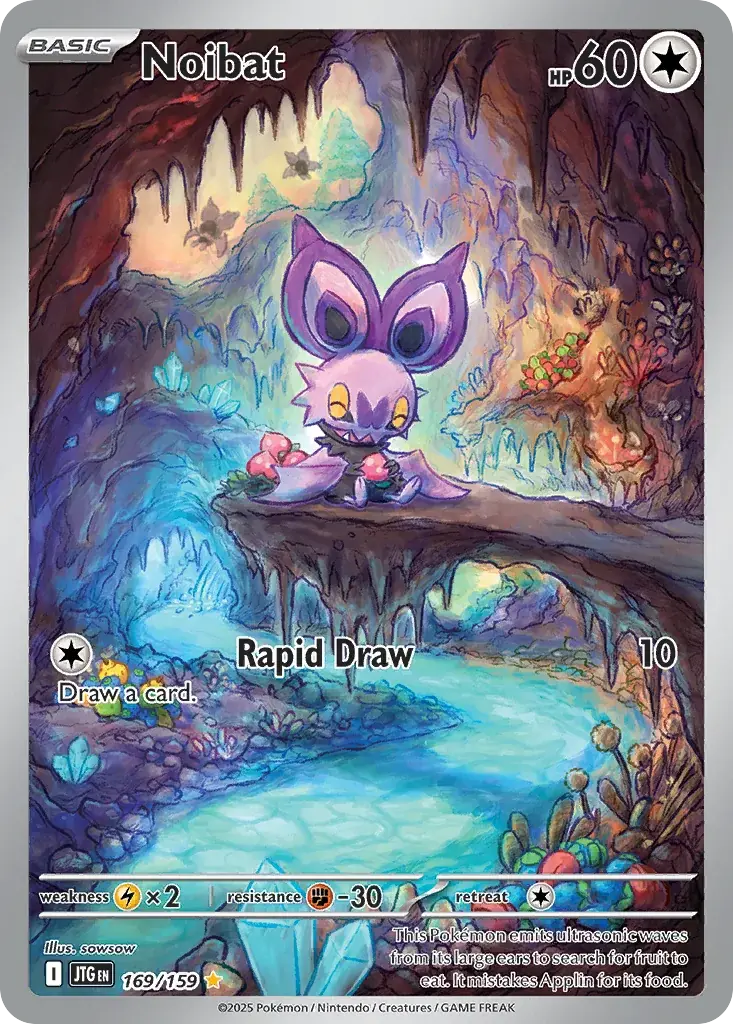 Noibat Journey Together Pokemon card