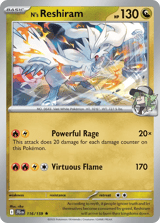N's Reshiram Rare Journey Together