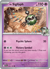 N's Sigilyph Common Journey Together