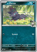 N's Zorua Common Journey Together