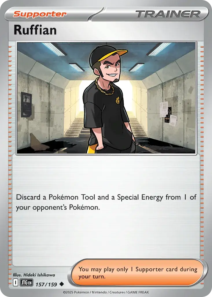 Ruffian Journey Together Pokemon card