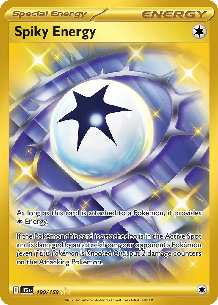 Spiky Energy Journey Together Pokemon card
