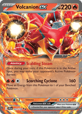 Volcanion ex Double Rare Journey Together