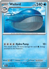 Wailord Rare Journey Together
