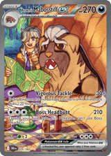 Arven's Mabosstiff ex Special Illustration Rare Destined Rivals