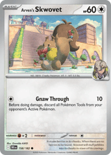 Arven's Skwovet Common Destined Rivals