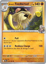 Arven's Toedscruel Uncommon Destined Rivals