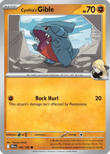 Cynthia's Gible Common Destined Rivals