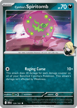Cynthia's Spiritomb Uncommon Destined Rivals