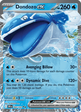 Dondozo ex Double Rare Destined Rivals
