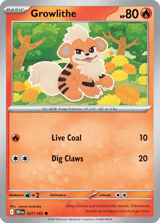 Growlithe Common Destined Rivals