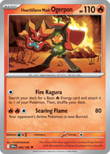 Hearthflame Mask Ogerpon Uncommon Destined Rivals