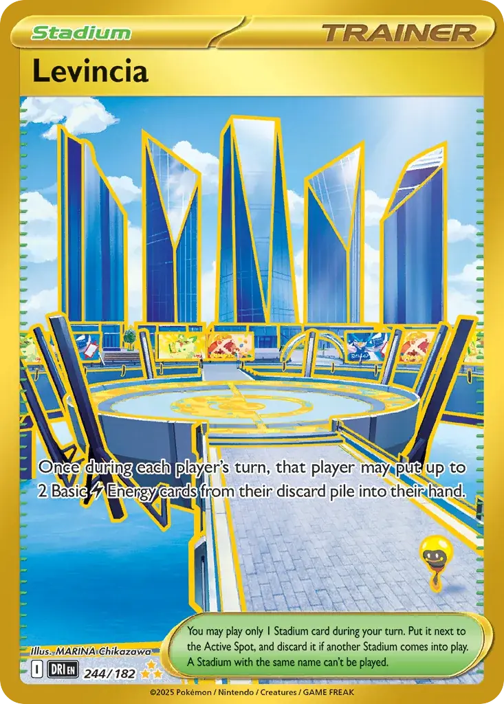 Levincia Destined Rivals Pokemon card