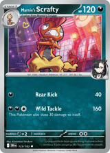 Marnie's Scrafty Uncommon Destined Rivals