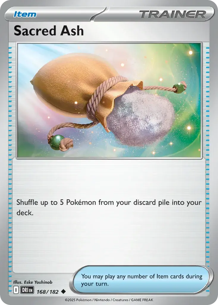 Sacred Ash Destined Rivals Pokemon card