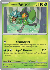 Teal Mask Ogerpon Uncommon Destined Rivals