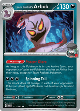 Team Rocket's Arbok Uncommon Destined Rivals