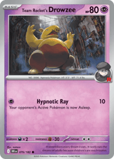 Team Rocket's Drowzee Common Destined Rivals