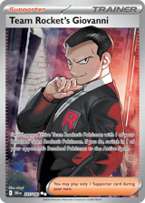 Team Rocket's Giovanni Ultra Rare Destined Rivals