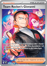 Team Rocket's Giovanni Special Illustration Rare Destined Rivals